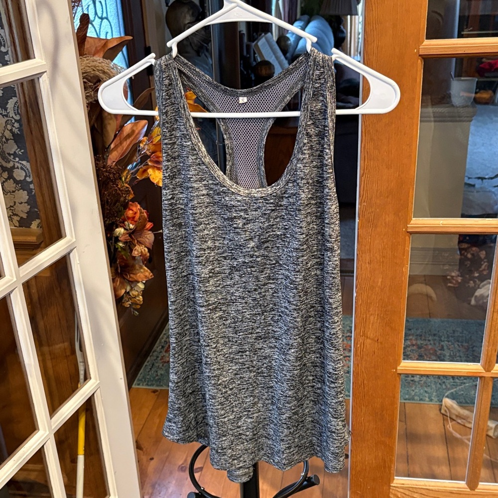 Gray Sleeveless Women's Top